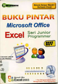 Buku Pintar Microsoft Office Excel : Seri Junior Programmer