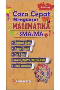 Cara Cepat Menguasai Matematika SMA/MA