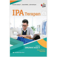 IPA Terapan untuk SMK/MAK Kelas X Bidang Keahlian Pariwisata