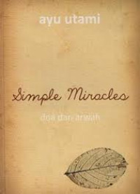 Simple Miracles ; Doa dan Arwah